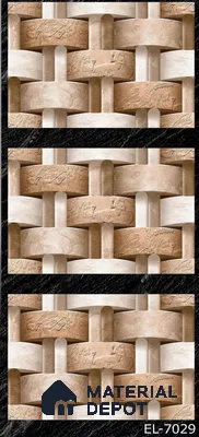 TL 01794 Buff Beige 18 x 12 inch Glossy Finish Ceramic Wall Tile - 7 mm