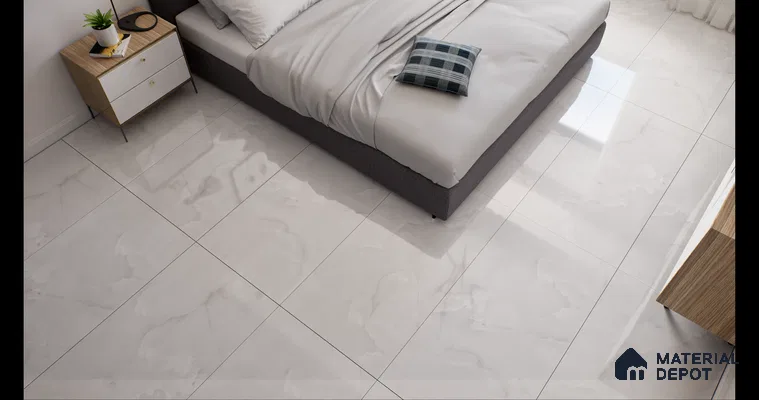 Marble Floor & Wall Tile Cool Onyx Glossy Finish TL 02950 | 5 ft x 2.5 ft Vitrified Slab - 9 mm | 3 Random Design | Suitable for Living Room, Bedroom