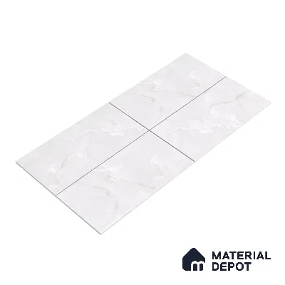 Marble Floor & Wall Tile Cool Onyx Glossy Finish TL 02950 | 5 ft x 2.5 ft Vitrified Slab - 9 mm | 3 Random Design | Suitable for Living Room, Bedroom