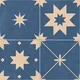 Moroccan Wall & Floor Tile TL 10818 B Azure Drift 1 ft x 1 ft Matt Luster Finish Ceramic Tile - 10 mm | Suitable For Kitchen, Bathroom, Balcony | Please Expect a Slight Variation of Pattern | Image 01