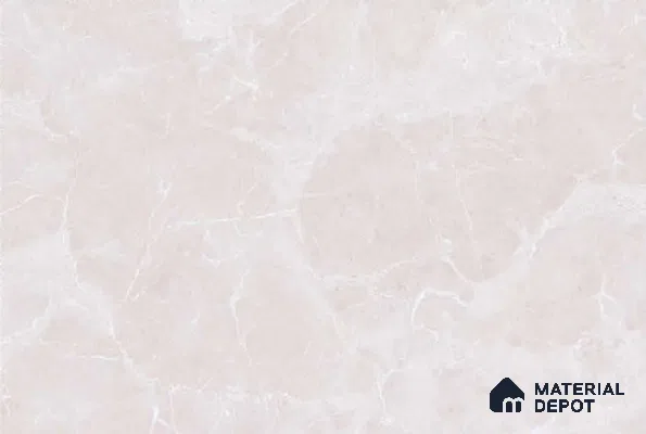 TL 01772 B Light Marshmallow Cream 18 x 12 inch Glossy Finish Ceramic Wall Tile - 7 mm