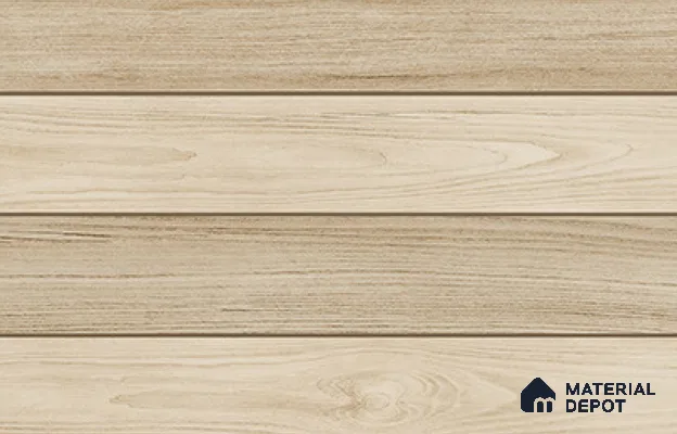 TL 01801 A Dark Woody Cream 18 x 12 inch Glossy Finish Ceramic Wall Tile - 7 mm
