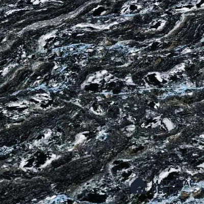 Double Charge Floor & Wall Tile TL 00438 Dualcore Tint Black 4 ft x 2 ft Vitrified Glossy Finish - 9 mm | Suitable for Bedroom, Living Room, Office & Bathroom Wall