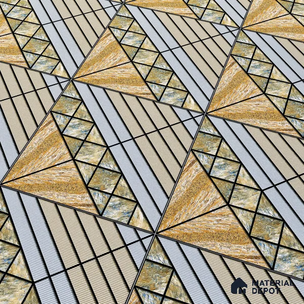 Parking Tile Dun Brown 12 x 12 inch Anti Skid Matte Finish Vitrified Floor Tile - 8 mm | TL 01821 | Suitable for Parking, Courtyard, Balcony