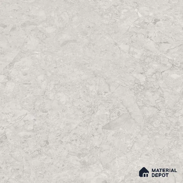 Marble Floor & Wall Tile EggShell White Glossy Finish TL 02949 | 5 ft x 2.5 ft Vitrified Slab - 9 mm | 4 Random Design | Suitable for Living Room, Bedroom