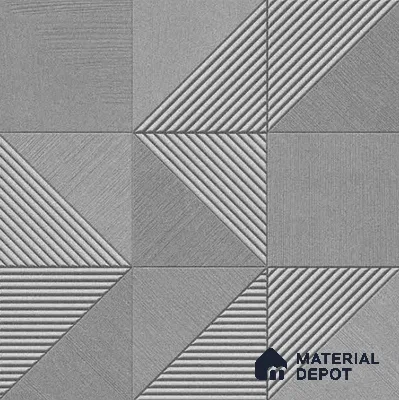Patterned Floor Tile TL 10835 Rock Slate 20 inc x 20 inc Matte Finish Vitrified Heavy Duty Parking Tile - 12 mm  | Pattern Alignment May Vary | 2-3 mm Spacer is Mandatory
