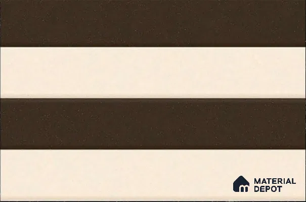 TL 01782 A Highlighter Mix Tan Brown 18 x 12 inch Glossy Finish Ceramic Wall Tile - 7 mm