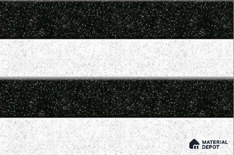 TL 01786 A Highlighter Neo Black Mix 18 x 12 inch Glossy Finish Ceramic Wall Tile - 7 mm