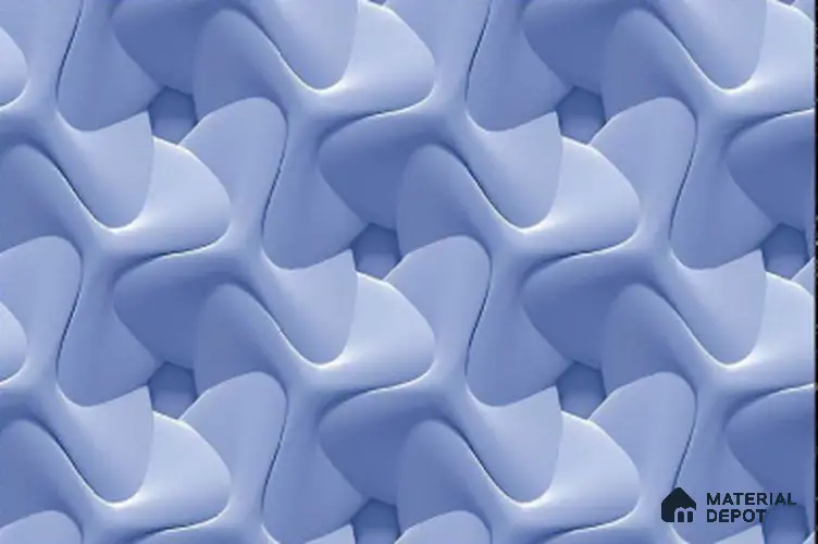 TL 01778 C Dark Marine Blue 18 x 12 inch Glossy Finish Ceramic Wall Tile - 7 mm
