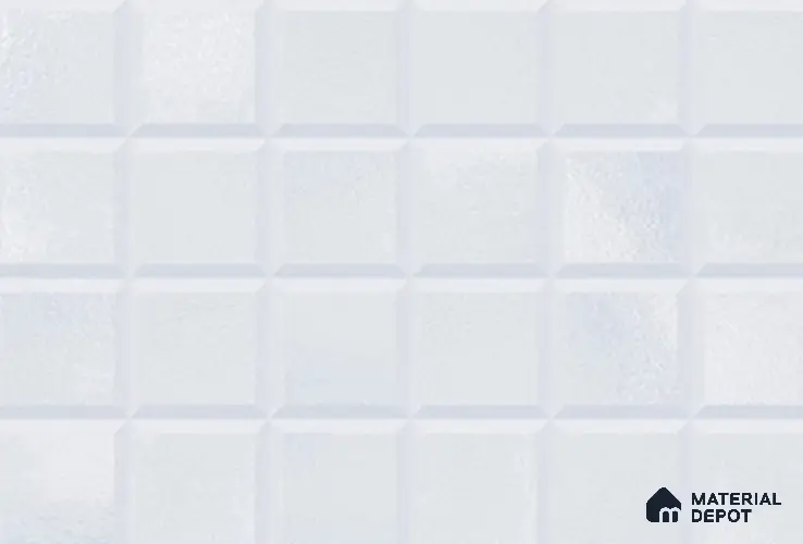 TL 01812 A Light Paled Blue 18 x 12 inch Glossy Finish Ceramic Wall Tile - 7 mm