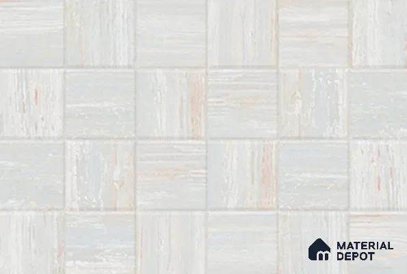 TL 01813 A Light Rough White 18 x 12 inch Glossy Finish Ceramic Wall Tile - 7 mm
