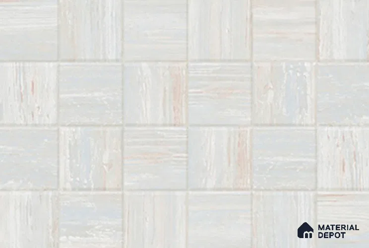 TL 01813 A Light Rough White 18 x 12 inch Glossy Finish Ceramic Wall Tile - 7 mm