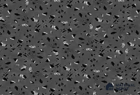 TL 01805 C Dark Noir Black 18 x 12 inch Glossy Finish Ceramic Wall Tile - 7 mm
