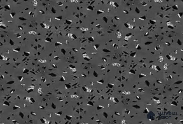 TL 01805 C Dark Noir Black 18 x 12 inch Glossy Finish Ceramic Wall Tile - 7 mm