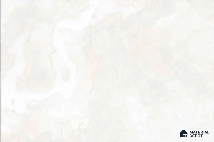 Marble Wall Tile TL 01779 A Light Whitish 18 x 12 inch Glossy Finish Ceramic Tile - 7 mm