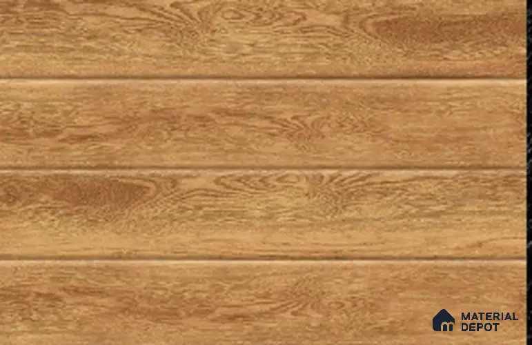 TL 02128 C Dark Woody Liner Cream 18 x 12 inch Glossy Finish Ceramic Wall Tile - 7 mm