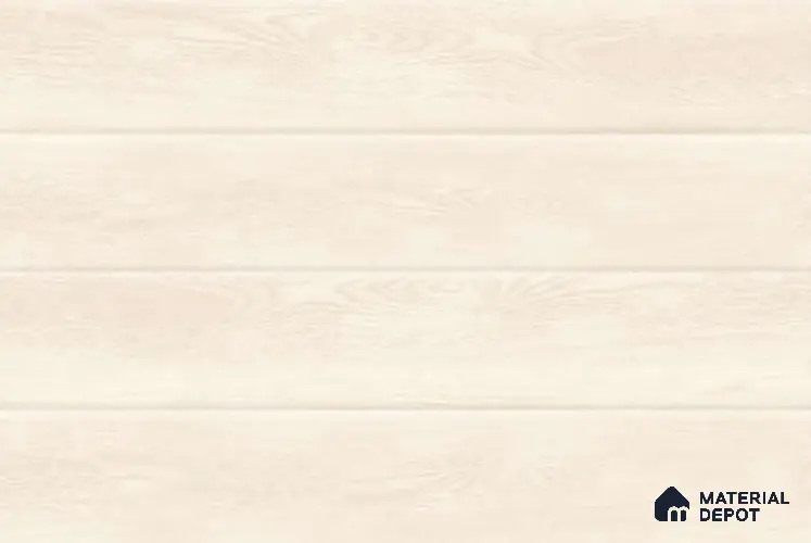 TL 02128 A Light Woody Liner Cream 18 x 12 inch Glossy Finish Ceramic Wall Tile - 7 mm