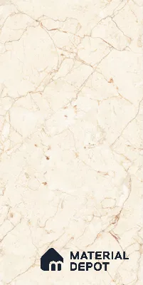 Marble Wall & Floor Tile TL 05138 Marblis Desert Pearl 4 ft x 2 ft Vitrified Endless Glossy Finish - 9 mm (Random 3) | Suitable for Living Room, Bedroom & Bathroom