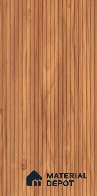 Wooden Wall Tile TL 05121 B Mokuzai Maple Veil 4 ft x 2 ft Vitrified Laminate Stripe Matte Finish - 9 mm (Random 2) | Suitable for Living Room, Bedroom & Bathroom