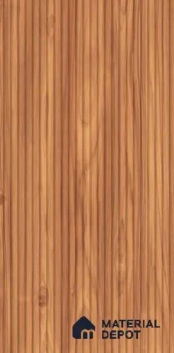 Wooden Wall Tile TL 05121 B Mokuzai Maple Veil 4 ft x 2 ft Vitrified Laminate Stripe Matte Finish - 9 mm (Random 2) | Suitable for Living Room, Bedroom & Bathroom