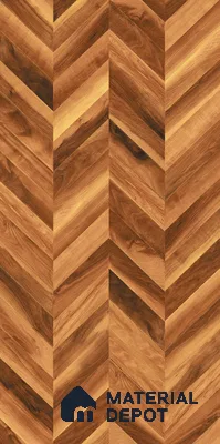 Wooden Wall & Floor Tile TL 05123 Mokuzai Sienna Timber 4 ft x 2 ft Vitrified Endless Matte Finish - 9 mm  | Suitable for Living Room, Bedroom & Bathroom
