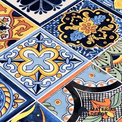 Moroccan Wall & Floor Tile TL 05111 G Kasavari Celestial 4 ft x 2 ft Vitrified Endless High Gloss Finish - 9 mm (Random 4) | Suitable for Living Room, Bedroom, Bathroom, Kitchen Wall & Backsplashes