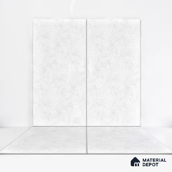 Stone Wall & Floor Tile TL 05119 B Marblis Diamond Gleam 4 ft x 2 ft Vitrified Carving Matte Finish - 9 mm  | Suitable for Living Room, Bedroom & Bathroom