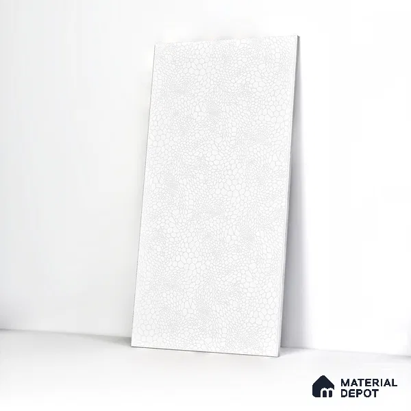 Stone Wall & Floor Tile TL 05119 B Marblis Diamond Gleam 4 ft x 2 ft Vitrified Carving Matte Finish - 9 mm  | Suitable for Living Room, Bedroom & Bathroom