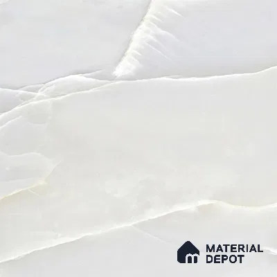 Marble Wall & Floor Tile TL 05129 Marblis Arctic Onyx 4 ft x 2 ft Vitrified Endless Glossy Finish - 9 mm (Random 3) | Suitable for Living Room, Bedroom & Bathroom