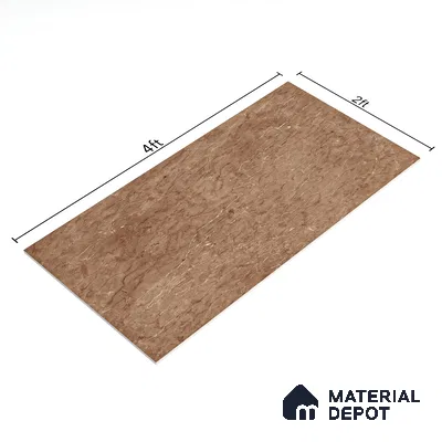 Marble Wall & Floor Tile TL 05143 Marblis Cedar Stone 4 ft x 2 ft Vitrified  Glossy Finish - 9 mm (Random 4) | Suitable for Living Room, Bedroom & Bathroom