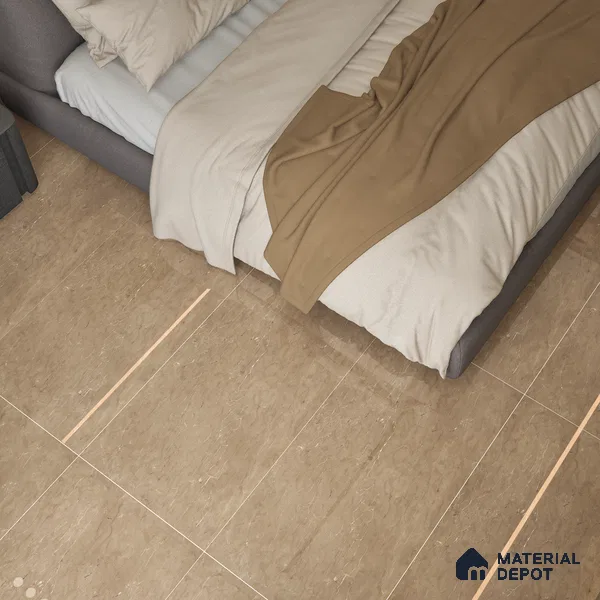 Marble Wall & Floor Tile TL 05143 Marblis Cedar Stone 4 ft x 2 ft Vitrified Glossy Finish - 9 mm (Random 4) | Suitable for Living Room, Bedroom & Bathroom