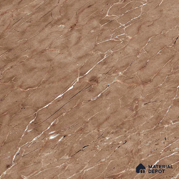 Marble Wall & Floor Tile TL 05143 Marblis Cedar Stone 4 ft x 2 ft Vitrified Glossy Finish - 9 mm (Random 4) | Suitable for Living Room, Bedroom & Bathroom