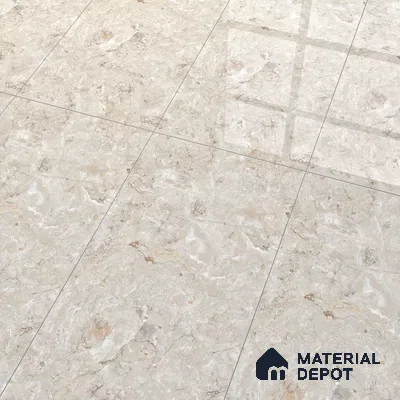 Marble Wall & Floor Tile TL 05134 Marblis Chestnut Vein 4 ft x 2 ft Vitrified Endless Glossy Finish - 9 mm (Random 4) | Suitable for Living Room, Bedroom & Bathroom