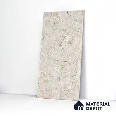 Marble Wall & Floor Tile TL 05134 Marblis Chestnut Vein 4 ft x 2 ft Vitrified Endless Glossy Finish - 9 mm (Random 4) | Suitable for Living Room, Bedroom & Bathroom