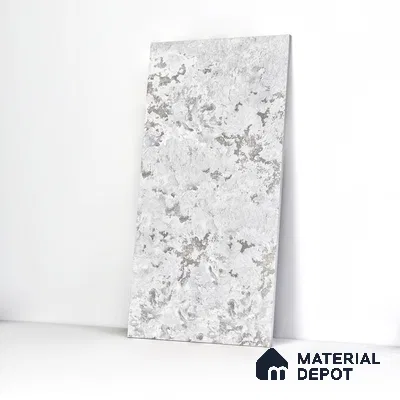 Marble Wall & Floor Tile TL 05125 B Marblis Sterling Veil 4 ft x 2 ft  Vitrified Metallic Finish - 9 mm (Random 4) | Suitable for Living Room, Bedroom & Bathroom