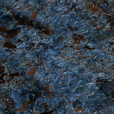 Marble Wall & Floor Tile TL 05125 Marblis Cobalt Cascade 4 ft x 2 ft  Vitrified Metallic Finish - 9 mm (Random 4) | Suitable for Living Room, Bedroom & Bathroom