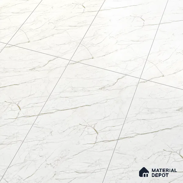 Marble Wall & Floor Tile TL 05114 B Marblis Moonlight Glow 4 ft x 2 ft Vitrified Endless Carving Matte Finish - 9 mm (Random 4) | Suitable for Living Room, Bedroom & Bathroom