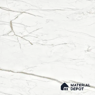 Marble Wall & Floor Tile TL 05114 Marblis Crystal Veil 4 ft x 2 ft Vitrified Endless Glossy Finish - 9 mm (Random 4) | Suitable for Living Room, Bedroom & Bathroom