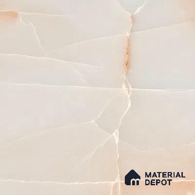 Marble Wall & Floor Tile TL 05112 B Marblis Blush Onyx 4 ft x 2 ft Vitrified Endless Glossy Finish - 9 mm (Random 4) | Suitable for Living Room, Bedroom & Bathroom