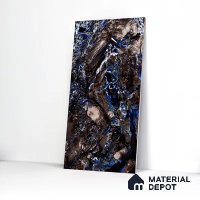 Marble Wall & Floor Tile TL 05149 Marblis Fez Fantasy 4 ft x 2 ft Vitrified  High Gloss Finish - 9 mm (Random 4) | Suitable for Living Room, Bedroom & Bathroom