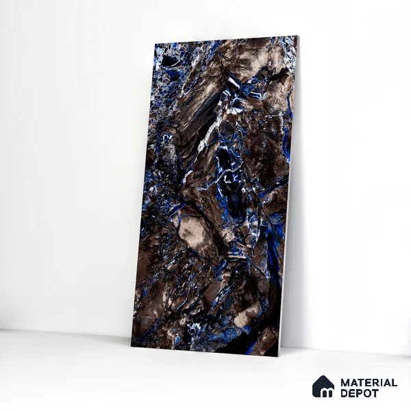 Marble Wall & Floor Tile TL 05149 Marblis Fez Fantasy 4 ft x 2 ft Vitrified High Gloss Finish - 9 mm (Random 4) | Suitable for Living Room, Bedroom & Bathroom