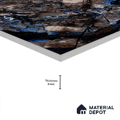 Marble Wall & Floor Tile TL 05149 Marblis Fez Fantasy 4 ft x 2 ft Vitrified  High Gloss Finish - 9 mm (Random 4) | Suitable for Living Room, Bedroom & Bathroom
