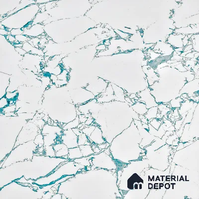 Marble Wall & Floor Tile TL 05155 Marblis Glacial Grace 4 ft x 2 ft Vitrified Endless Glossy Finish - 9 mm (Random 3) | Suitable for Living Room, Bedroom & Bathroom