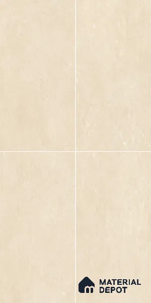 Marble Wall & Floor Tile TL 05144 Marblis Golden Dune 4 ft x 2 ft Vitrified Glossy Finish - 9 mm (Random 4) | Suitable for Living Room, Bedroom & Bathroom
