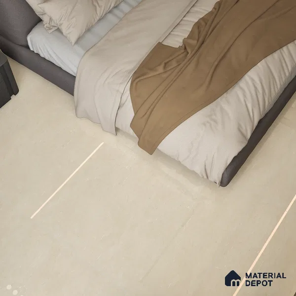 Marble Wall & Floor Tile TL 05144 Marblis Golden Dune 4 ft x 2 ft Vitrified Glossy Finish - 9 mm (Random 4) | Suitable for Living Room, Bedroom & Bathroom