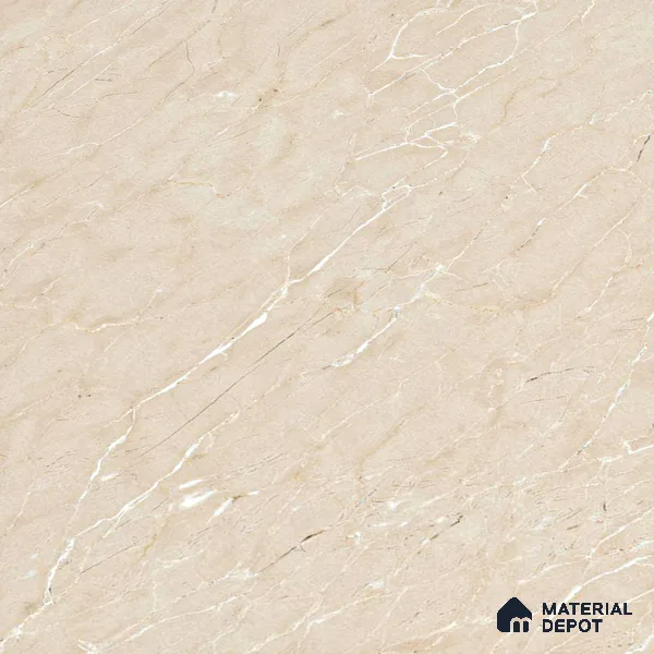 Marble Wall & Floor Tile TL 05144 Marblis Golden Dune 4 ft x 2 ft Vitrified Glossy Finish - 9 mm (Random 4) | Suitable for Living Room, Bedroom & Bathroom