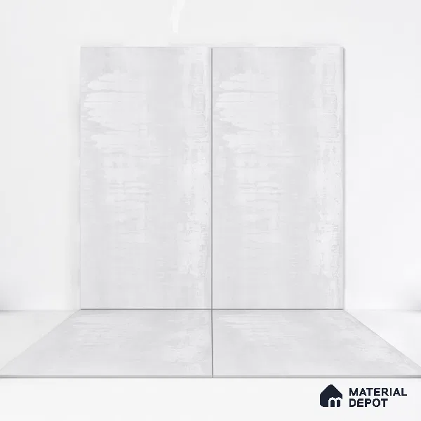 Marble Wall & Floor Tile TL 05124 B Marblis White Opal 4 ft x 2 ft  Vitrified Metallic Finish - 9 mm (Random 4) | Suitable for Living Room, Bedroom & Bathroom