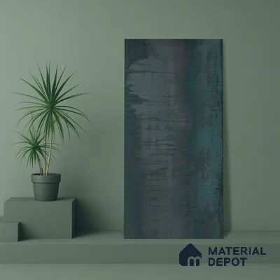 Marble Wall & Floor Tile TL 05124 Marblis Marine Elegance 4 ft x 2 ft  Vitrified Metallic Finish - 9 mm (Random 4) | Suitable for Living Room, Bedroom & Bathroom