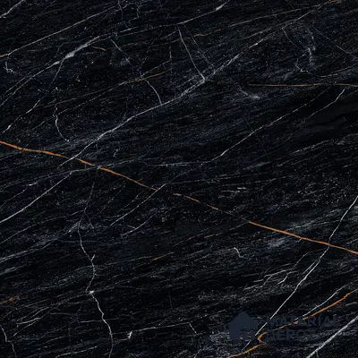 Marble Wall & Floor Tile TL 05148 Marblis Obsidian Veil 4 ft x 2 ft Vitrified  High Gloss Finish - 9 mm (Random 4) | Suitable for Living Room, Bedroom & Bathroom