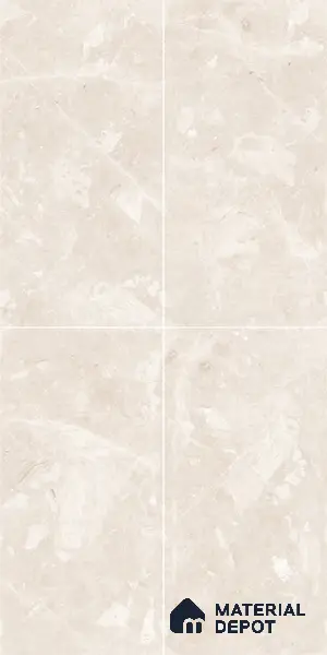 Marble Wall & Floor Tile TL 05137 Marblis Sandstone Elegance 4 ft x 2 ft Vitrified Endless Glossy Finish - 9 mm (Random 4) | Suitable for Living Room, Bedroom & Bathroom